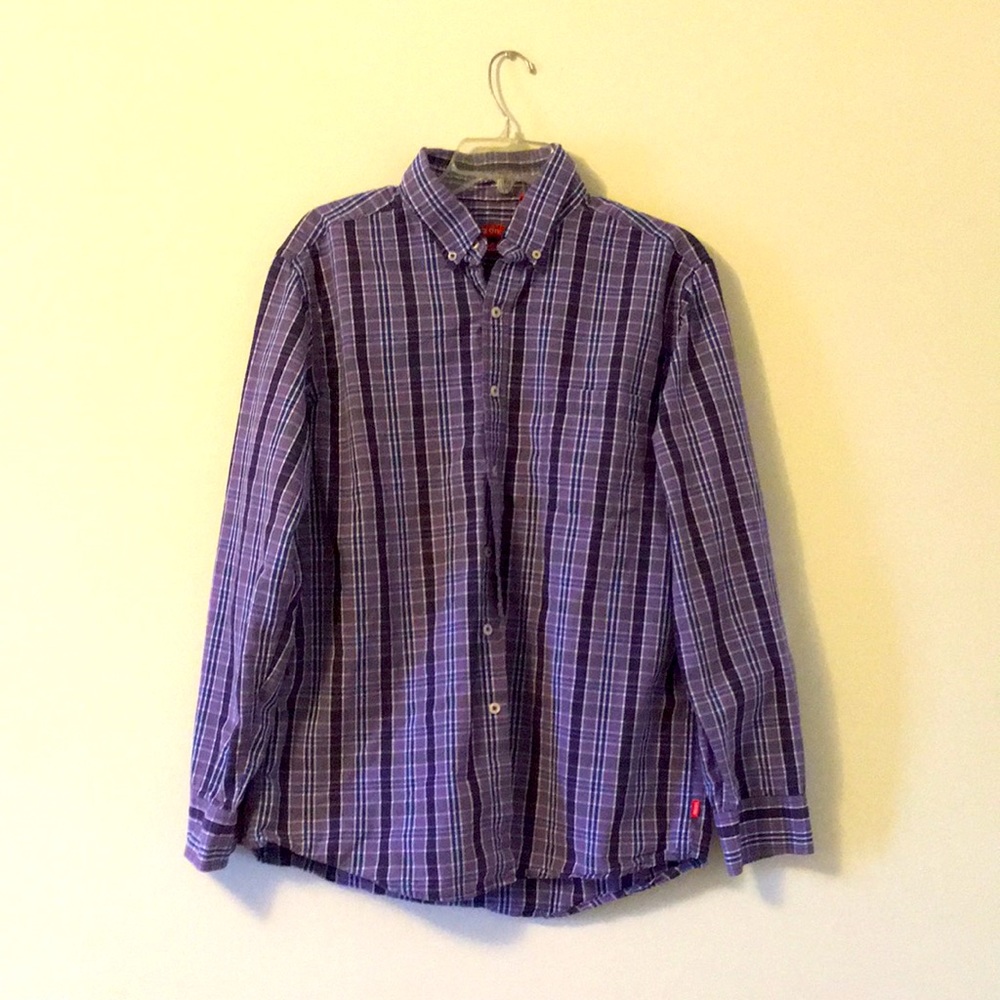 IZOD  button down long sleeve shirt